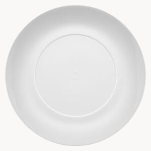 Ručně vyrobené mělké talíře z porcelánu Cosmopolitan, 2 ks