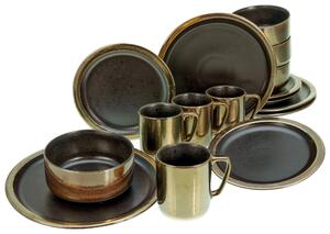 KOMBINOVANÁ SOUPRAVA, 16dílné, kamenina Creatable - Sady nádobí kombinované, Online Only