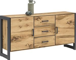 Massivo Komoda Croft 2d/3s, divoký dub
