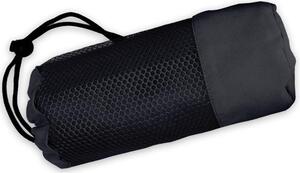 Rychleschnoucí osuška FITNESS BAG antracitová 70 x 140 cm