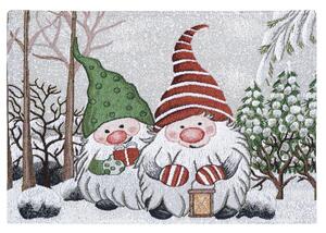 Prostírání MOTIV skřítci šedočervená prostírání cca 30 x 45 cm