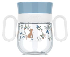 Dětský nepropustný hrnek 360° Mio s úchyty, 200ml, 6m+, Mepal, liška