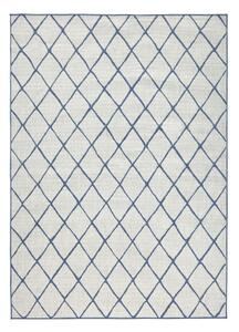 Modro-krémový venkovní koberec NORTHRUGS Malaga, 120 x 170 cm