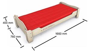 Dětská dřevěná postel Anička