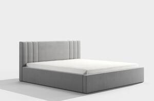 Manželská postel s úložným prostorem KATLIN - 180x200, béžová