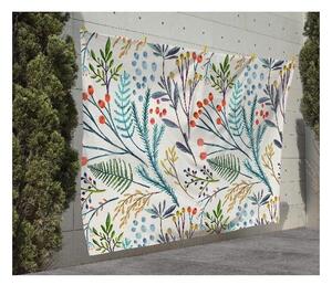 Pikniková deka Surdic Manta Picnic Flores Vintage s motivem květů, 140 x 170 cm