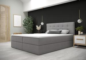 Moderní postel s úložným prostorem 180x200 STIG 5 - šedá