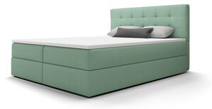 Moderní postel s úložným prostorem 140x200 STIG 5 - zelená