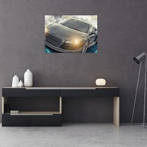 Obraz auta Audi - šedé (70x50 cm)