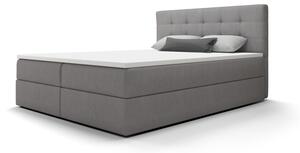 Moderní postel s úložným prostorem 140x200 STIG 5 - šedá