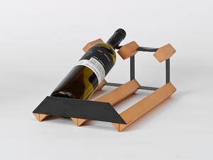 RAXI - český výrobek Pultový stojan na víno RAXI s kapacitou 2 lahve