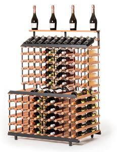 RAXI - český výrobek stojan na víno RAXI patrový na 180 lahví