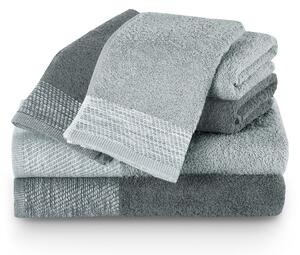 Bavlněný froté ručník ARICA 50x90 cm, světle šedá, 460 g/m2 Mybesthome