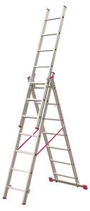 Elkop Multifunkční hliníkový žebřík Ultra 3x1,9m, 7 příček
