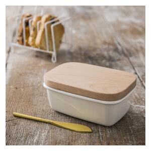 Dóza na máslo s dřevěným víčkem Butter Dish Garden Trading