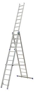 Elkop Multifunkční hliníkový žebřík Ultra 3x3,2m, 12 příček