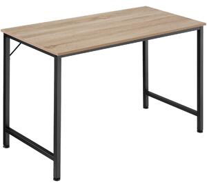 Tectake Psací stůl Jenkins - Industrial světlé dřevo, dub Sonoma,120 cm