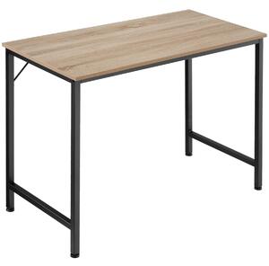 Tectake Psací stůl Jenkins - Industrial světlé dřevo, dub Sonoma,100 cm