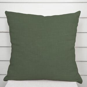 Biante Lněný dekorační povlak na polštář LEN-020 Khaki zelený 30 x 50 cm