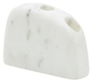 -30 % Dny Marianne - Bílý mramorový svícen Kave Home Signe 15 cm