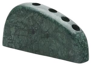 Zelený mramorový svícen Kave Home Signe 25 cm