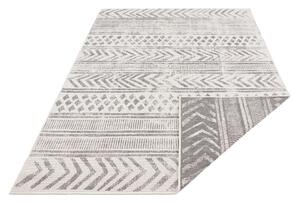 Šedo-krémový venkovní koberec NORTHRUGS Biri, 80 x 150 cm