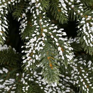AmeliaHome Umělý vánoční stromek - zasněžený - smrk Richard - 120 cm