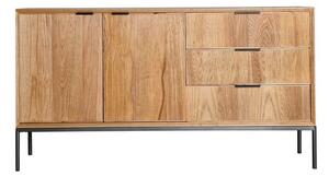 Komoda amira 144 x 40 cm hnědá