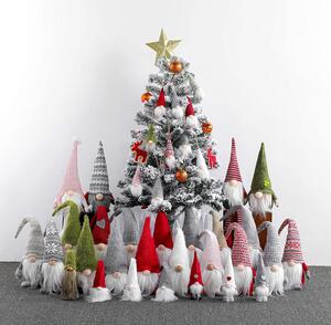 TUTUMI - Vánoční skřítek, šedý - 60cm