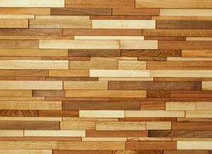 Havlíček truhlářství Dřevěný obklad - Vzorky všechny druhy Typ: Dřevěný obklad 3D, Dub, hoblovaný, suky, šířka 90mm