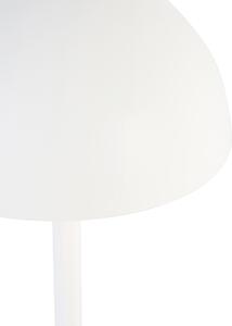 Stolní lampa bílá včetně LED dobíjecího a 3-stupňového dotykového stmívače - Maureen