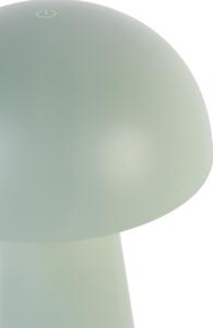 Stolní lampa zelená včetně LED nabíjecího a 3-stupňového dotykového stmívače IP44 - Daniel