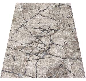 DY Béžový koberec s mramorovým vzorem Panamero 25 Rozměr: 60x100 cm