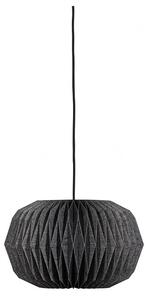 Stropní lampa lobba 25 cm černá