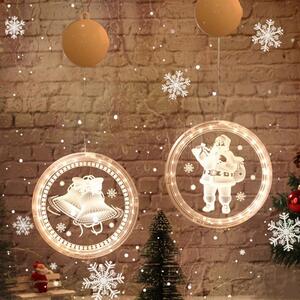 TUTUMI - Vánoční LED dekorace, zvonky, 27 LED