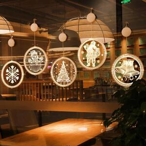 TUTUMI - Vánoční LED dekorace, stromeček, 27 LED