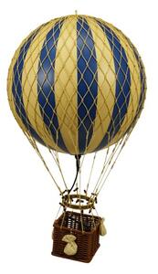 Designové světlo horkovzdušný balón Antique Gold 30cm
