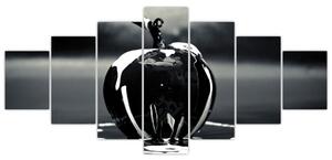 Obraz černého jablka (210x100 cm)