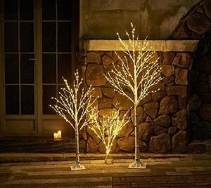 TUTUMI - Vánoční LED stromeček bříza 150cm