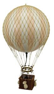 Designové LED světlo horkovzdušný balón Mademoiselle Pink 30cm