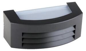 TERST venkovní nástěnné svítidlo 1x E27 60W bez zdroje 28,5cm IP44, tmavě šedé