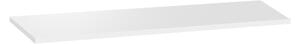 KATMANDU Dřevěná police Belluno Elegante bílá 2 ks, masiv, 25x120x15 cm