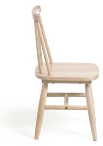 Dětská židle z kaučukového dřeva Kave Home Kristie