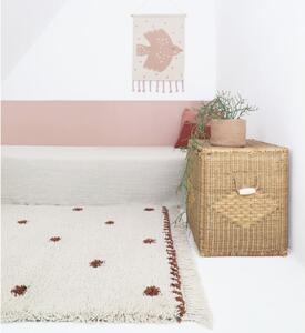 Béžovo-červený koberec Nattiot Wooly, 120 x 170 cm