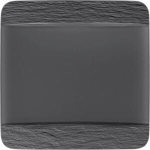 MĚLKÝ TALÍŘ Manufacture Rock 28/28 cm Villeroy & Boch - Jídelní talíře
