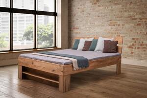 Masivní dubová postel Sofi 200x200 cm