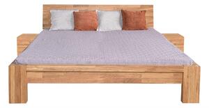 Dubová postel 180x200 Montana (výběr více velikostí)