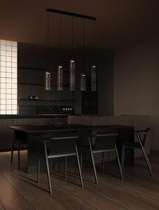 Designový lustr Sano 5 line Smoky
