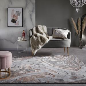 Šedo-béžový koberec Flair Rugs Marbled, 240 x 340 cm