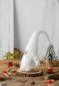 TUTUMI - Vánoční skřítek, bílý YX068 - 50cm